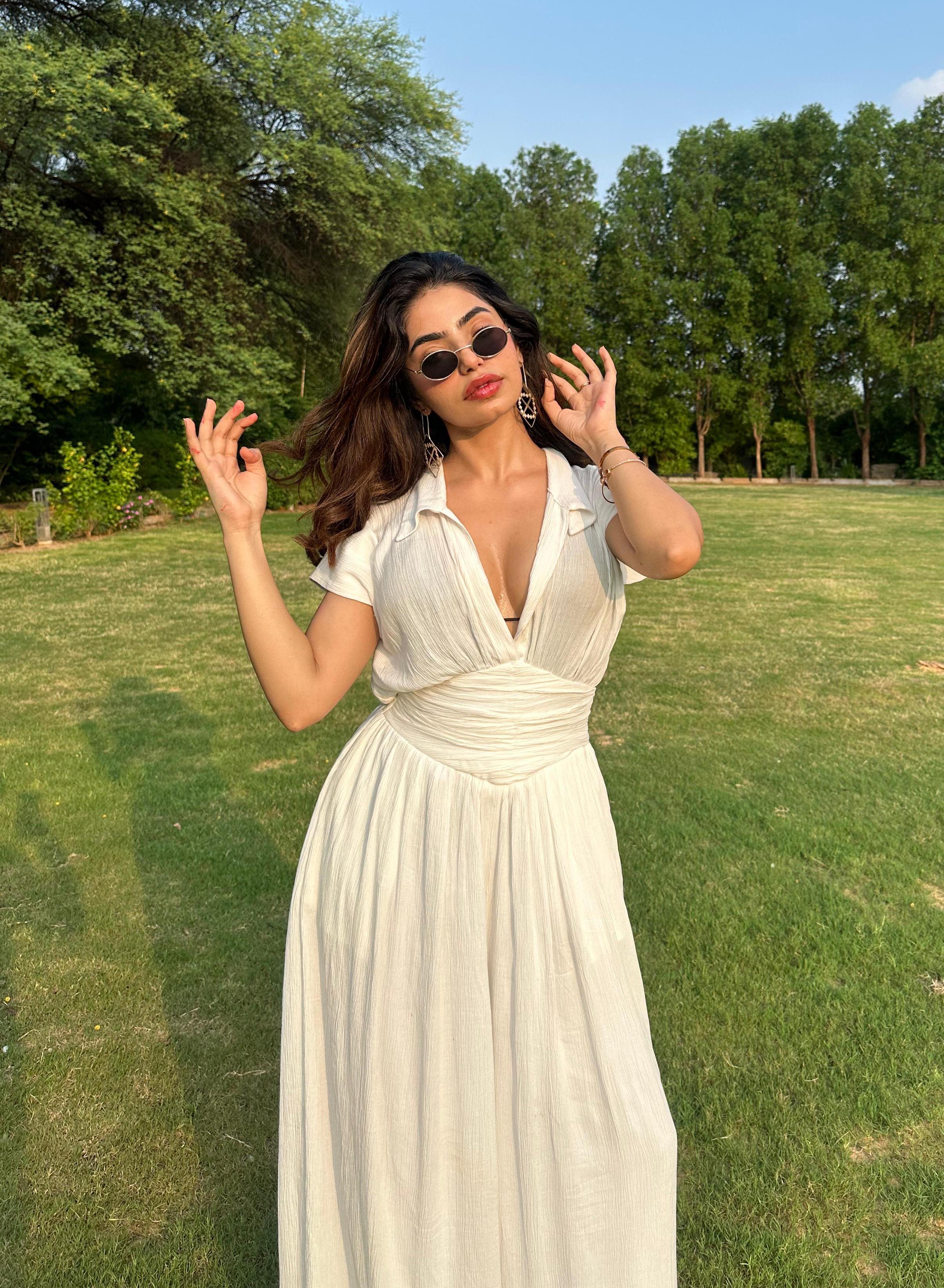 IVORY WHITE CORSET JUMPSUIT