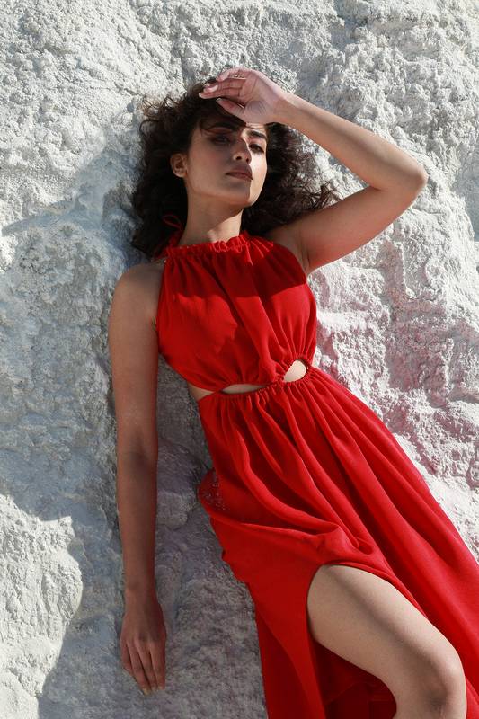 Hot RED Infinity Maxi