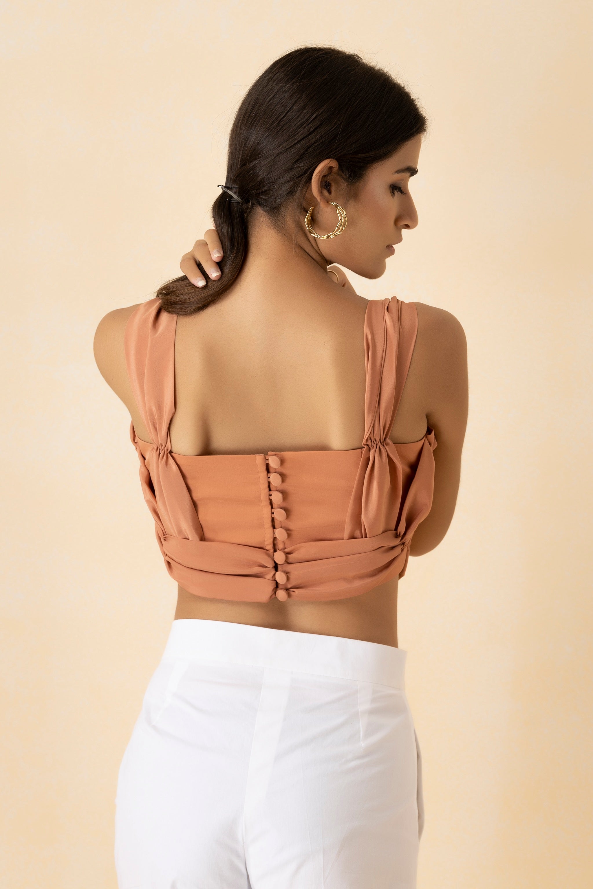 Powder Pink Corset Top
