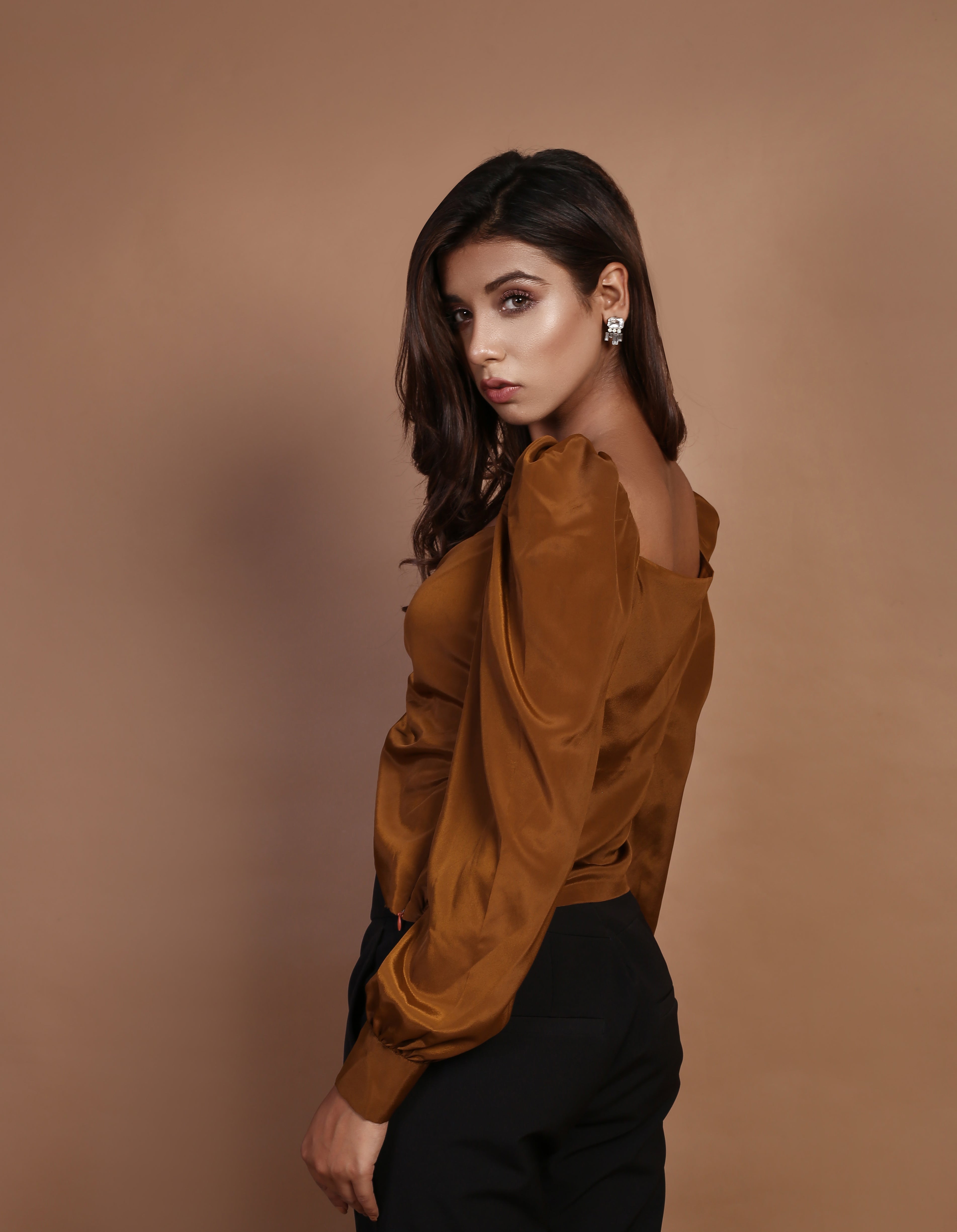 Dijon Yellow crop top