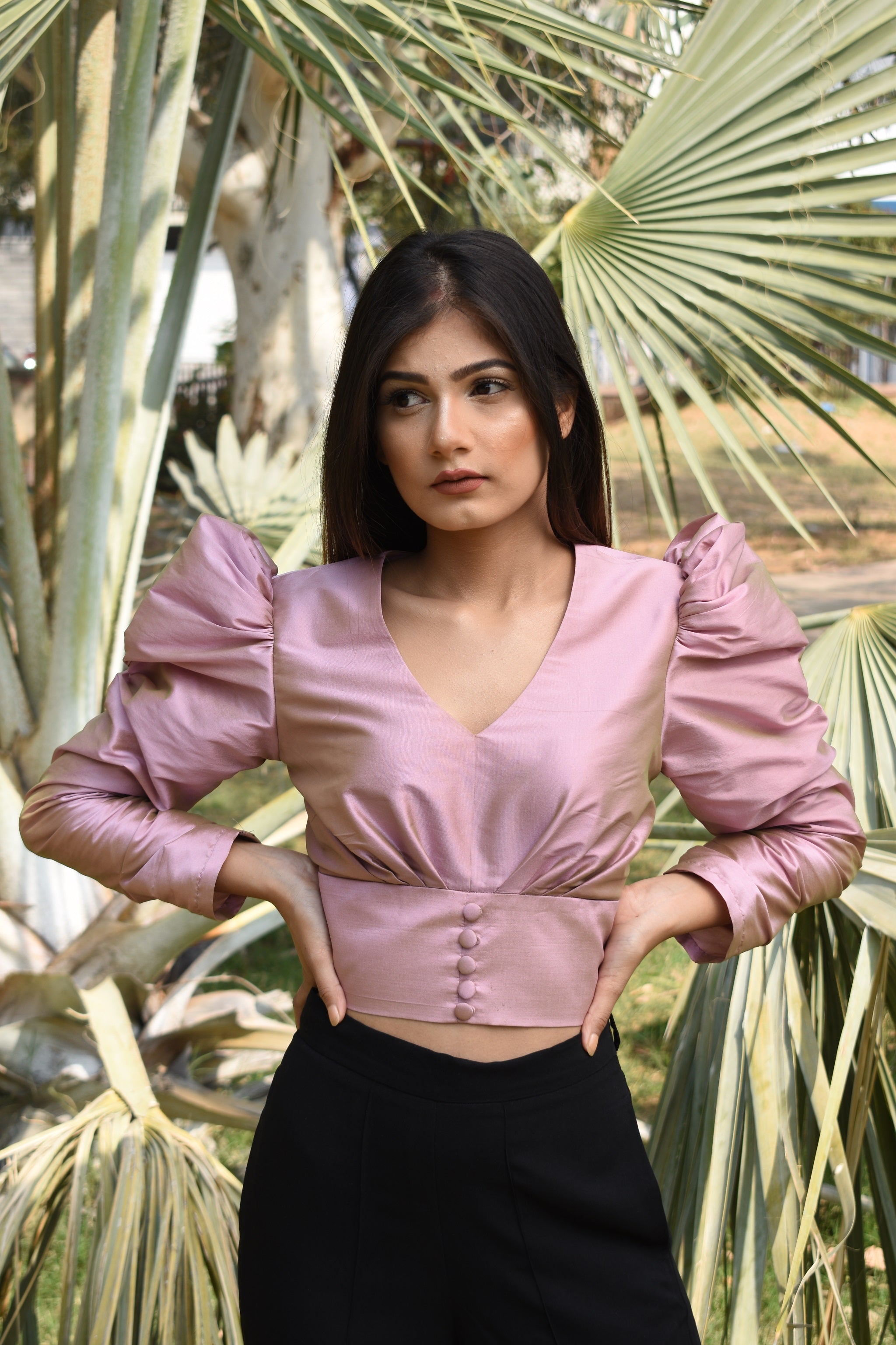 Lilac Corset Top